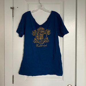 Ravenclaw blue and gold L custom shirt